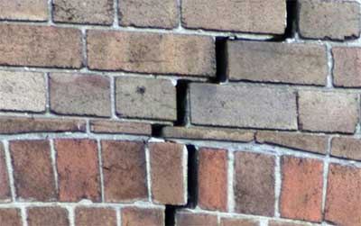 Cracked Brickwork and subsidence